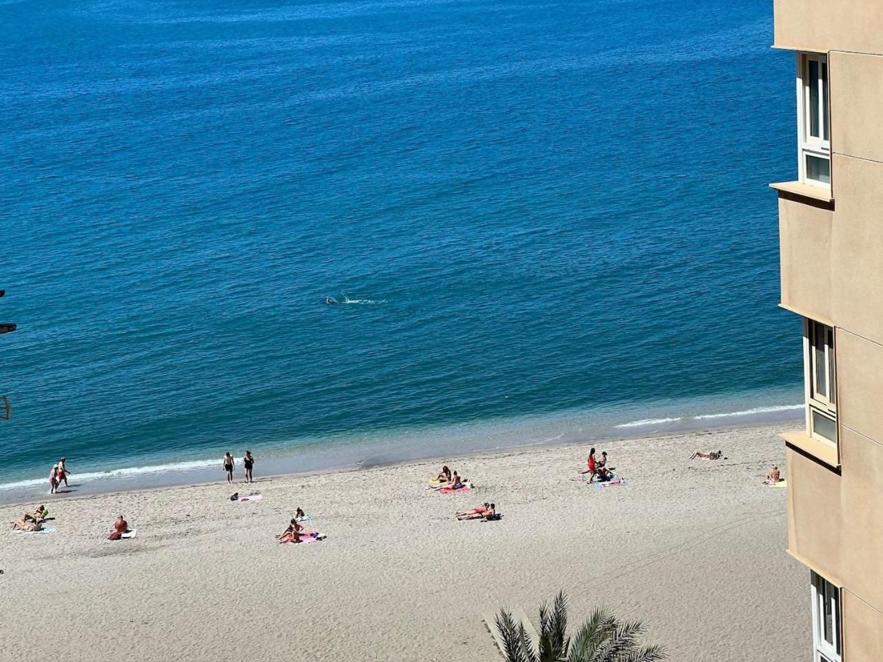 Apartamento Primera Linea De Playa En Almeria Exterior foto